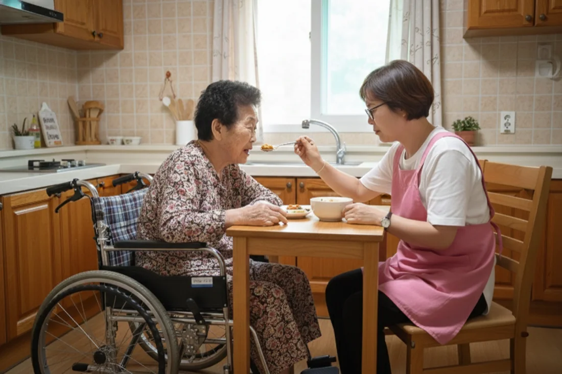 방문요양 식사 지원